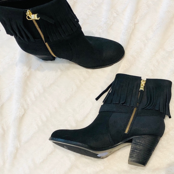 NWOB Lauren Ralph Lauren Fringe Mara Bootie - Picture 4 of 7